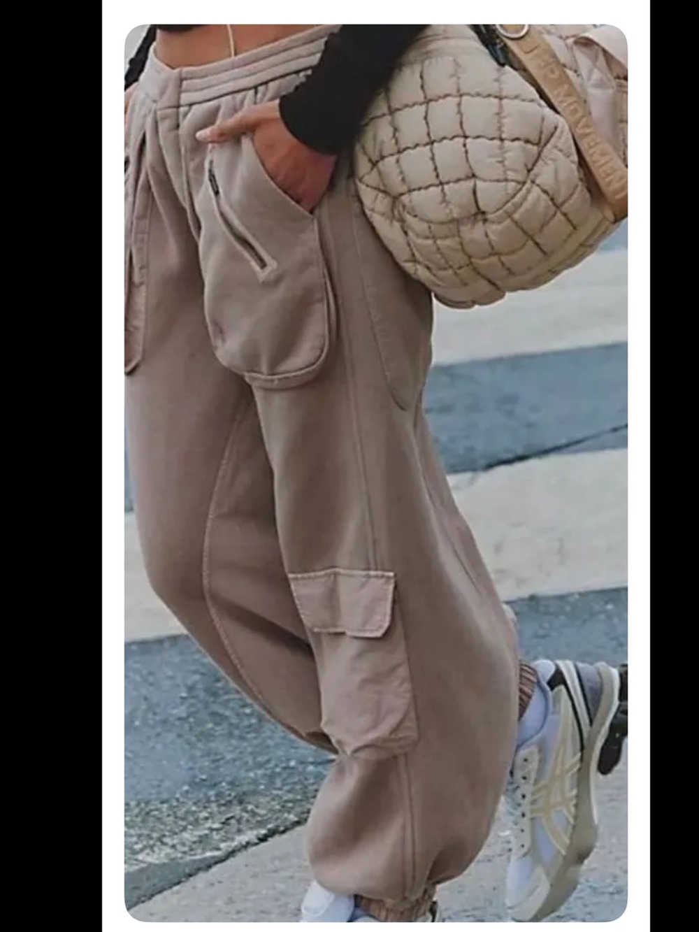 NWOT Free People Buckle Down Cargo Pants
